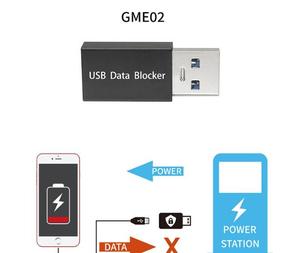 USB dữ liệu chặn USB-A Hậu vệ chỉ cho phí nhanh chóng, bảo vệ chống lại nước trái cây jacking, từ chối cung cấp sạc an toàn - Product Image 5