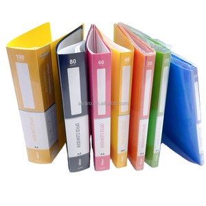 Bon prix Bureau école papeterie plastique étanche durable souple format A4 transparent 40 poches Afficher les dossiers - Product Image 4