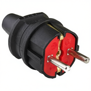 Prise mâle Schuko Vito noire IP20 16A 250V - Product Image 2