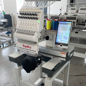 Brodeuse Informatique Monotête 15 Aiguilles avec Coupe-Fil Automatique pour Tissus et Casquettes - Product Image 1