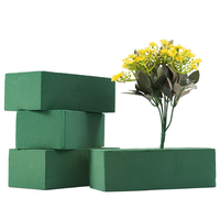 Blocs de mousse florale verte sèche et humide en gros pour la décoration intérieure et les fleurs artificielles