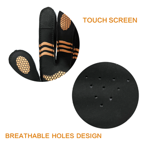 Gants de jeu antidérapants à doigts complets et poignets courts pour simulateur de conduite, course de karts et jeux de volant avec écran tactile - Product Image 6