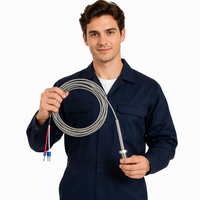 Sensor Termistor NTC 10K 3950 Huikong, Sonda de Temperatura Impermeable, China Continental