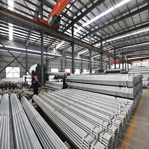 Shengtao BS En ống thép ngoài trời tiện nghi ống thép nhúng nóng ASTM ống thép mạ kẽm trước với dịch vụ cắt hàn - Product Image 5