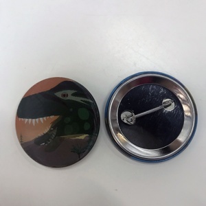 BSCI-gecertificeerde fabriek op maat gemaakte 3D lenticulaire pin badges, bewegingsbadges, metalen badges voor decoratie - Product Image 3