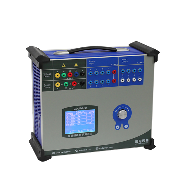 HVHipot Microcomputer GDJB-802 High Voltage Three-Phase Protection Relay for Test Set Microcomputer High Voltage Test