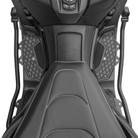 NMAX155 – Barres de protection robustes en acier inoxydable et alliage d'aluminium avec repose-pieds 3D pour moto