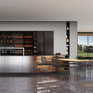 Armoires de rangement de cuisine de grande capacité personnalisées en gros, armoires de garde-manger indépendantes pour cuisines - Product Image 1