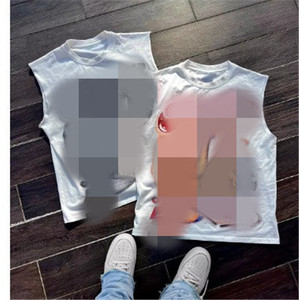 T-shirt Senza Maniche Streetwear Harajuku Hip-hop Retrò da <span class=keywords><strong>Donna</strong></span> Y2k Casual Larga Trendy Estiva - Product Image 4