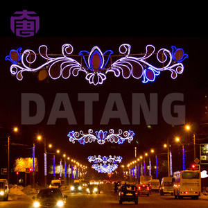 Luces Decorativas Navideñas 2D de Bajo Consumo con Instalación Cruzada para Zonas Comerciales - Product Image 3