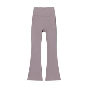 Vêtements de sport en gros, pantalon de sport léger à jambe droite, taille haute, extensible, yoga, pantalon ample décontracté, pantalon évasé pour femmes - Product Image 2