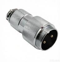 Connecteur de communication étanche GX30 2 broches XLR Aviation Plug Radio 30mm pour panneau DF30-2