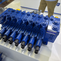 Vanne sectionnelle hydraulique TRM15 120L/min à détection de charge et partage de débit pour engins de construction