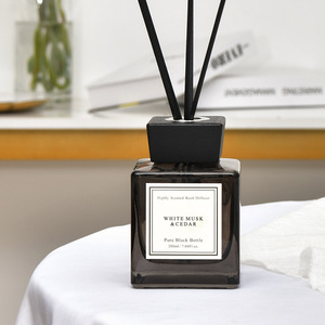 200ML Popular Hotel Lujo Tapa de madera Aceite esencial 200ml Difusor de caña para proporciona fragancia constante - Product Image 5