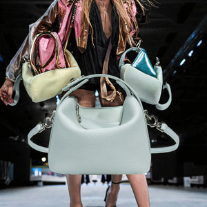 กระเป๋าถือสะพายข้างสะพายไหล่เดียวแบบลำลองดีไซน์2025สำหรับผู้หญิงอุปกรณ์จัดระเบียบเครื่องสำอางผ้าโพลีเอสเตอร์แบบมีซิปปิด - Product Image 2