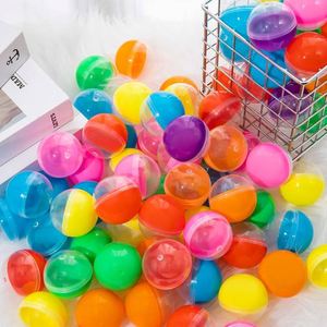 Nouvelles capsules vides de 45 mm, pas chères, mini-œufs surprise torsadés, capsules transparentes pour distributeur de jouets - Product Image 1