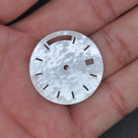 Esfera de Nácar Natural Personalizable de 3A 30*0.15mm con Diseño de Escamas de Pez para Relojes, Accesorio para Piezas de Relojería