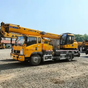 Hoge Kwaliteit Xct12l4 Gebruikt Wiel 12 Ton Vrachtwagenkraan Te Koop In Sudan