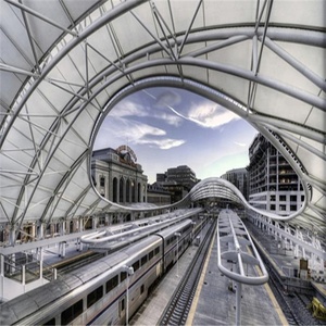 Estructura de acero fábrica <span class=keywords><strong>AeroMax</strong></span> Pro Modular Steel Hangar System. Estructura ligera de acero del marco espacial. - Product Image 1