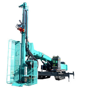 Máquina Perforadora de Anclajes de Alta Elevación, Perforadora Hidráulica sobre Orugas para Soporte en Pendientes de Montaña, Plataforma de Perforación con Brazo Telescópico - Product Image 5
