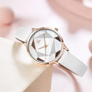 Lässige Quarz-Armbanduhr Montre De Luxe Femme Original SK K0117L Neueste neue Damen handuhr