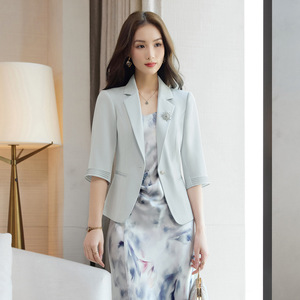 Mint Mambo V Neck Sundress Floral Print Acetate Satin Dress Elegant Leisure Wear Women's Casual Dress - Product Image 3