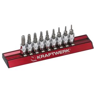 Surtidor: Kraftwerk 9-P. 5-star tamper TX Bit-socket Set - Product Image 1