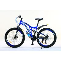 Nouveau Design Tianjin Vélo Tout Terrain Homme VTT 21 Vitesses Cadre en Acier Freins à Disque 24 26 Pouces pour Adulte
