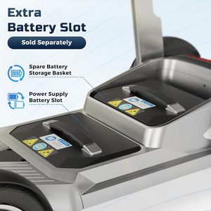 Scooter de mobilité léger <span class=keywords><strong>pour</strong></span> seniors et adultes, approuvé par les compagnies aériennes, 45 lb, scooter motorisé <span class=keywords><strong>portable</strong></span>, batterie amovible, 330 lb - Product Image 4