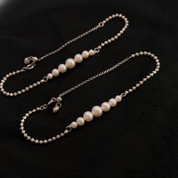 Bracelet de perles d'eau douce en gros, perles de 4 mm et 5 mm, réglable, OEM ODM, directement de l'usine, logo personnalisé, MOQ, échantillon en vrac, en stock, qualité supérieure
