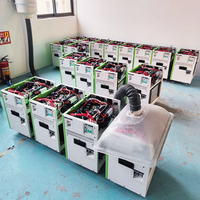 Convertisseur d'ondes sinusoïdales pures avec batterie lithium intégrée, écran LCD, 3KW WON-W1-1AP3000W, système d'énergie solaire hors réseau pour écoles