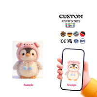 Boneka Anjing Cokelat Berkualitas Tinggi yang Dapat Disesuaikan dengan Isian Kapas PP Bahan Ramah Lingkungan Kain Plush Lembut Ramah Kulit