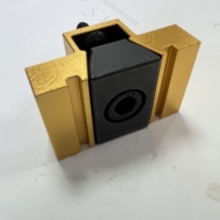 Mors de serrage M6 M8 OK pour usinage CNC en série, dispositif de précision multi-stations, bloc de serrage à support interne fixe de petite taille