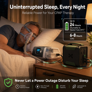 <span class=keywords><strong>Batterie</strong></span> rechargeable LiFePO4 297,6 Wh pour CPAP, compatible avec <span class=keywords><strong>ResMed</strong></span> <span class=keywords><strong>AirSense</strong></span> <span class=keywords><strong>10</strong></span>/11, AirCurve <span class=keywords><strong>10</strong></span>/11, AirMini et DreamStation, 3000 cycles - Product Image 3