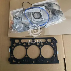 D722 upper gasket kit 1J092-99350 cylinder head gasket 16871-03310 for Kubota Engine Rebuild Kit