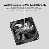 Mini ventilateur axial 3007 haute vitesse 7000 tr/min étanche IP67 12V 5V 3.3V DC sans balais PWM à faible bruit avec moteur en cuivre et roulement à billes