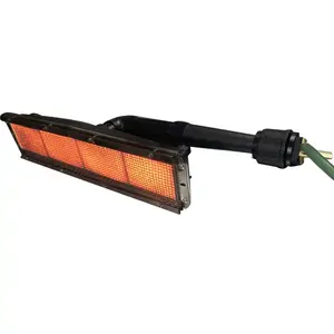 LPG propano infravermelho gás queimador para frutas legumes túnel secador forno HD162