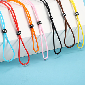 Cinghie per occhiali 2025 regolabili in Silicone per occhiali da sole con catena per occhiali da vista fascia sportiva con cordoncino elastico e corda antiscivolo - Product Image 3