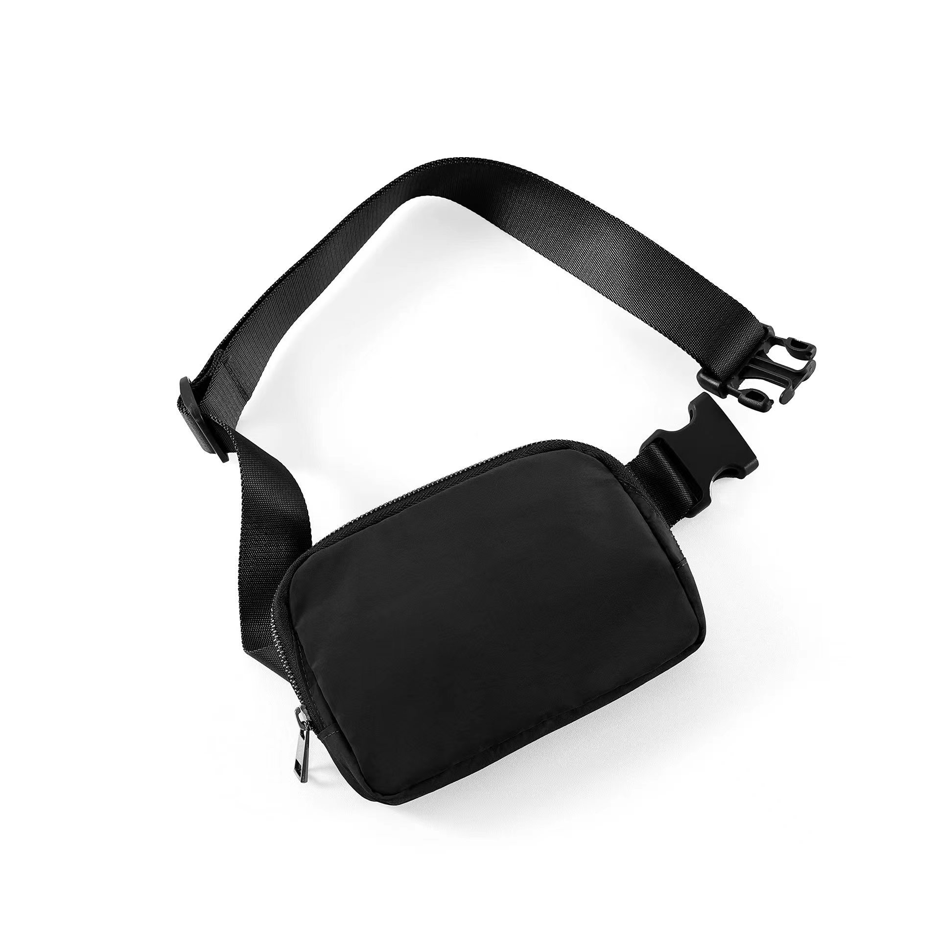 Sac banane en Nylon pour hommes et femmes, sac de ceinture personnalisé, sac à bandoulière