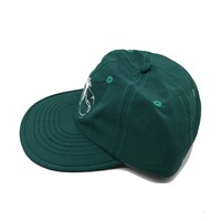 Casquette Snapback Unisexe Adulte en Nylon Rayé Non Structuré Personnalisable pour l'Extérieur, Quatre Saisons, 6 Panneaux, Broderie, Visière Souple – Vente en Gros