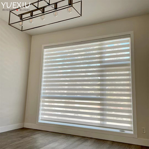 Alta calidad 100% poliéster personalizado inalámbrico motorizado asequible cortinas cebra persianas <span class=keywords><strong>enrollables</strong></span> - Product Image 4