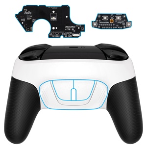 EXtremeRate Kit de Remapping RISE4 avec Paddles Arrière Blancs et Boutons Arrière Programmables pour Manette Pro Nintendo Switch - Product Image 1