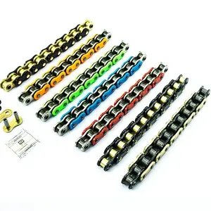 SFR MOTOMAX 120L/128L520 525 Série X-Ring Chaîne Super Heavy Duty Noir OR Acier 120 Maillon avec Lien de Connexion État Neuf - Product Image 3