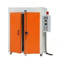 Four de cuisson par lots pour revêtement en poudre métallique, grand format, personnalisé, à bas prix, avec alimentation électrique/gaz/diesel/GPL