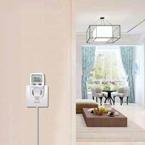 MITE Ổ Cắm Điện Thông Minh Kiểu Pháp Đồng Hồ Đo Chi Phí Năng Lượng Bộ Điều Khiển Tiêu Thụ Điện Với Màn Hình LCD Công Suất Tối Đa Kỹ Thuật Số 3680W - Product Image 4