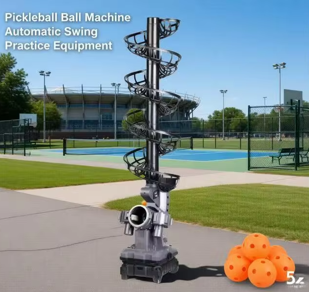New Style XY Brand Pickleball Serve Machine Automatic Swing Practice Strike Training Equipment 25.5x30x46cm 3.5kg for Teens