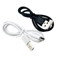 Câble Micro USB 2.0 noir pour batterie externe, haut-parleur, appareil photo