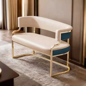 Canapé d'attente pour salon de coiffure, sièges pour salon de beauté, canapé d'attente pour espace public, chaise longue double pour la détente - Product Image 5