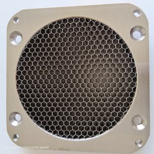 Hengshi Electroless Nickel Plating Aço <span class=keywords><strong>Honeycomb</strong></span> Vent para Ventilador Refrigeração Hospital Use EMI Blindagem - Product Image 5