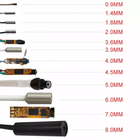 Module de caméra de Micro Endoscope médical Cmos de diamètre de 65 à 90 degrés de 3.6mm avec 4 pièces de lumière Led